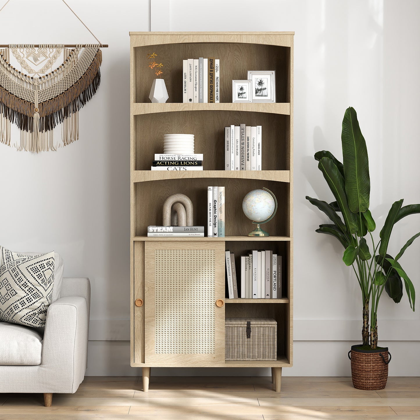 Boho Grandeur Bookshelf