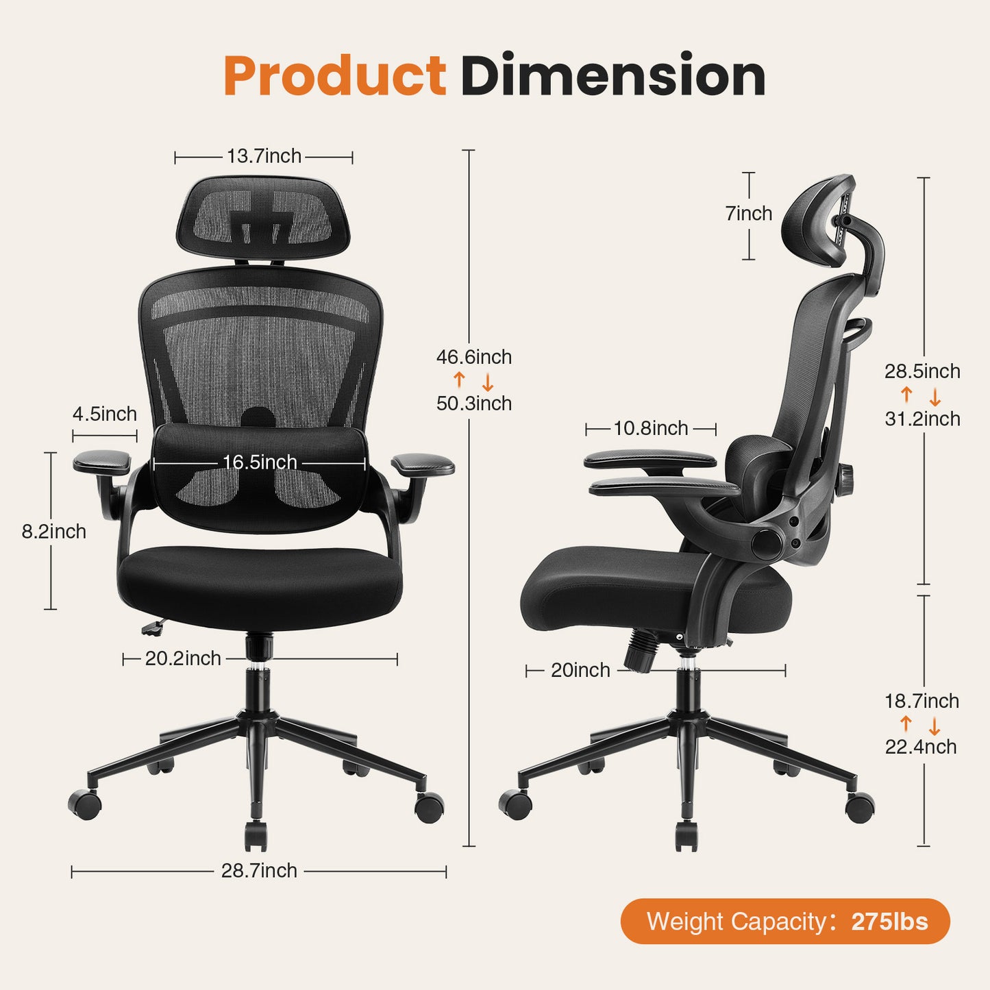 ErgoComfort Desk Chair