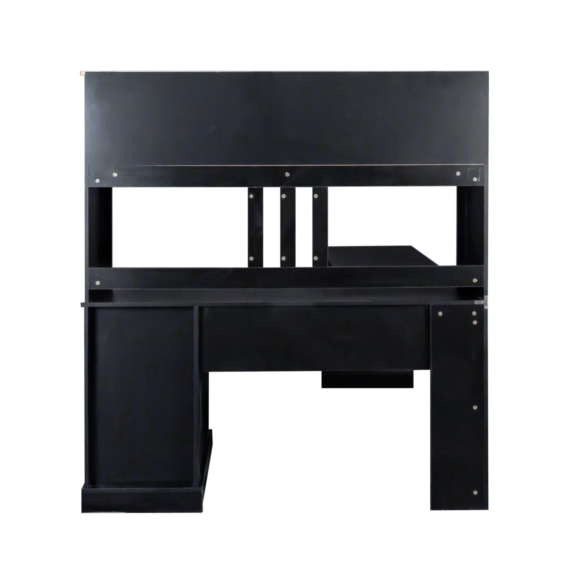 Antiqued Black Haven Desk - Home Harmony