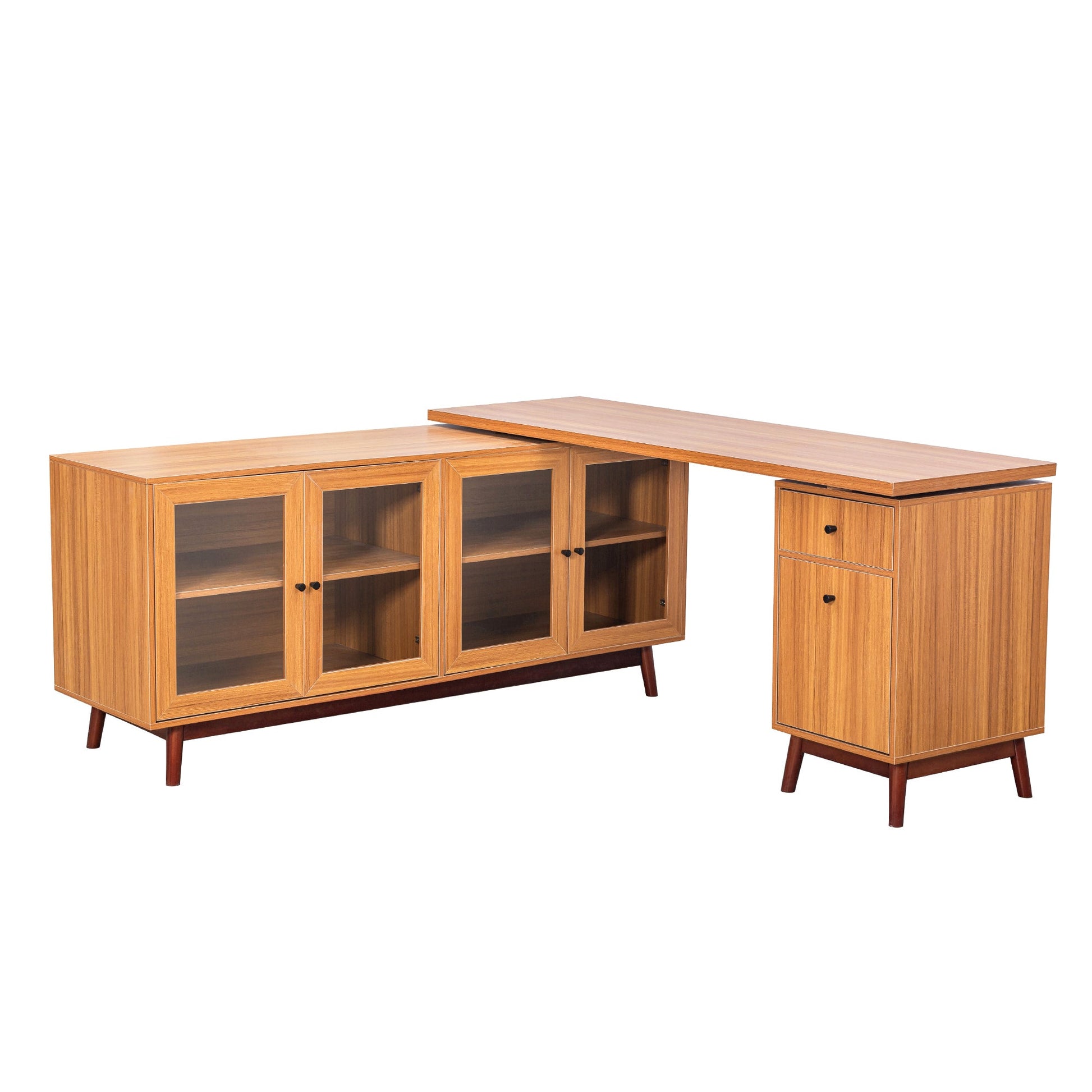 CornerMaster Executive Desk - Home Harmony