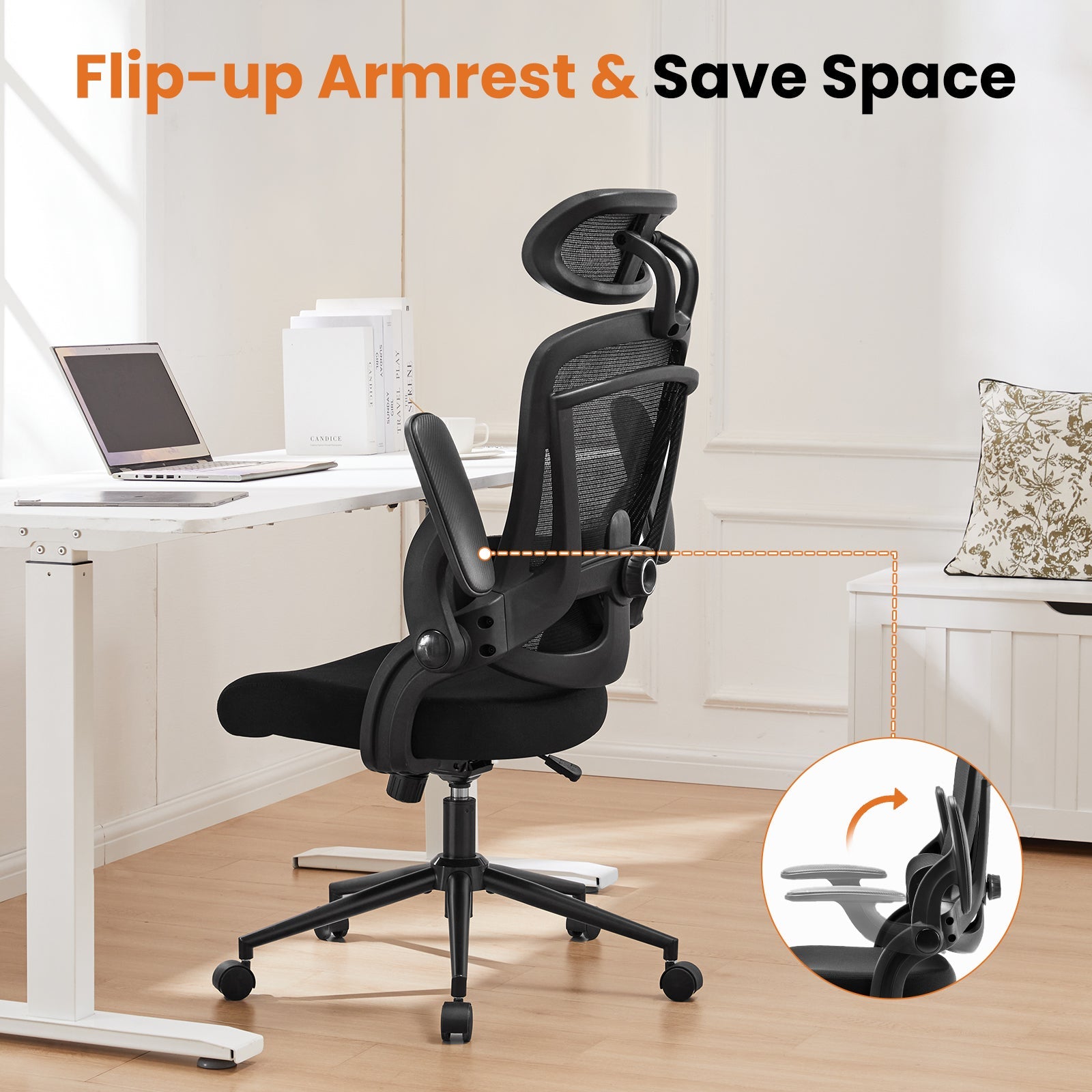 ErgoComfort Desk Chair - Home Harmony