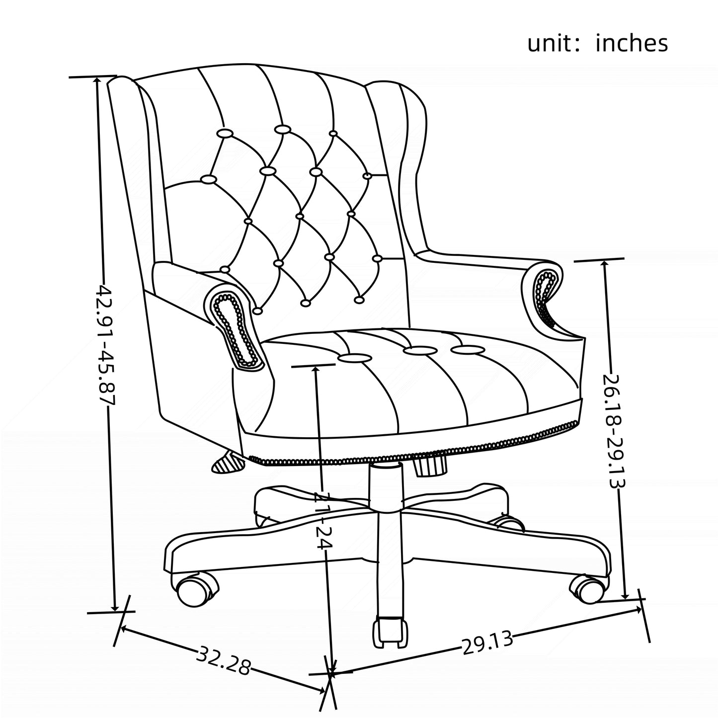 LuxRecline Executive Office Chair