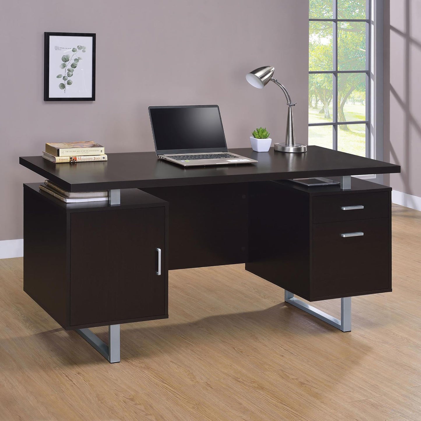 FileFlow 60" Office Desk - Home Harmony