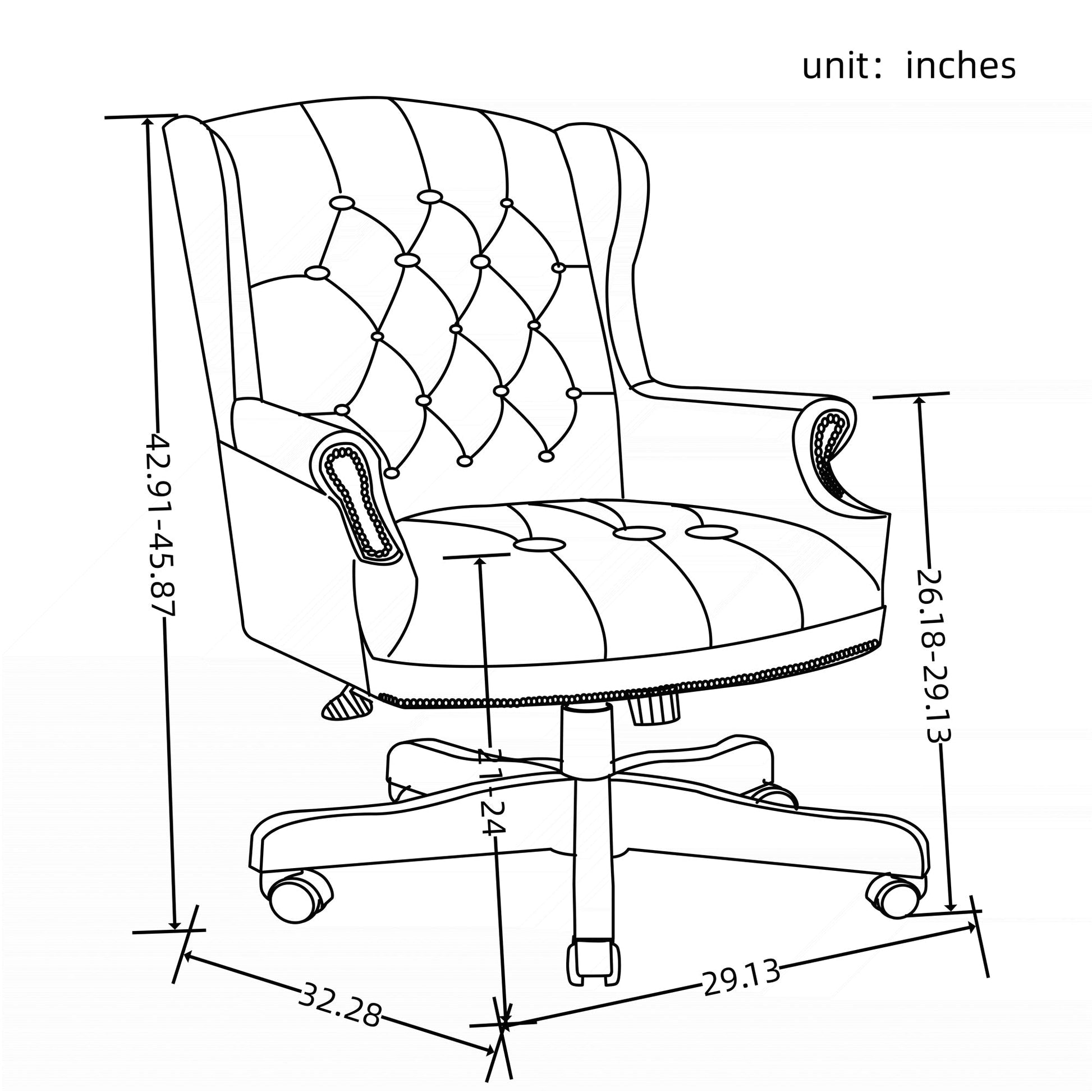 LuxRecline Executive Office Chair - Home Harmony