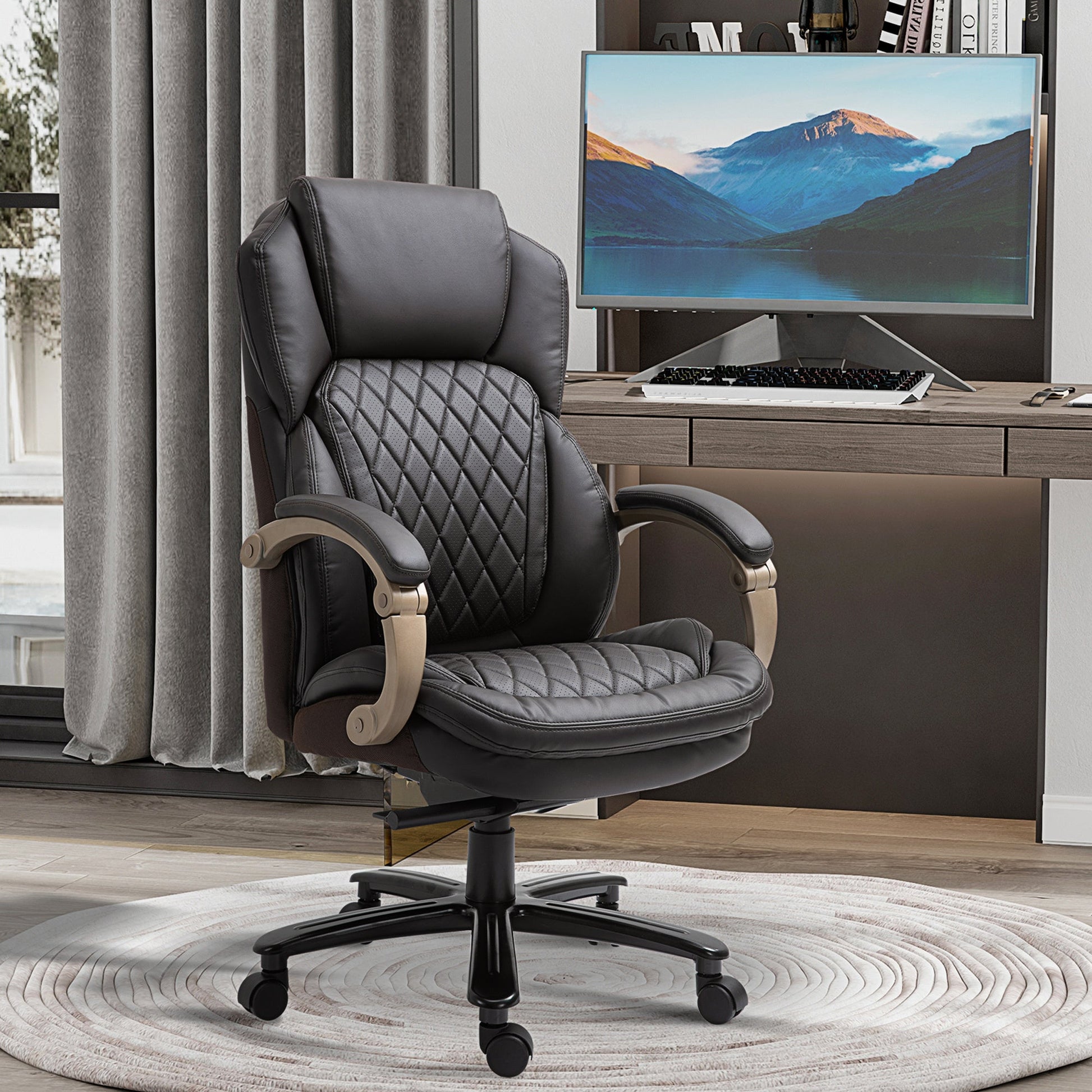 PristineComfort Executive Office Chair - Home Harmony