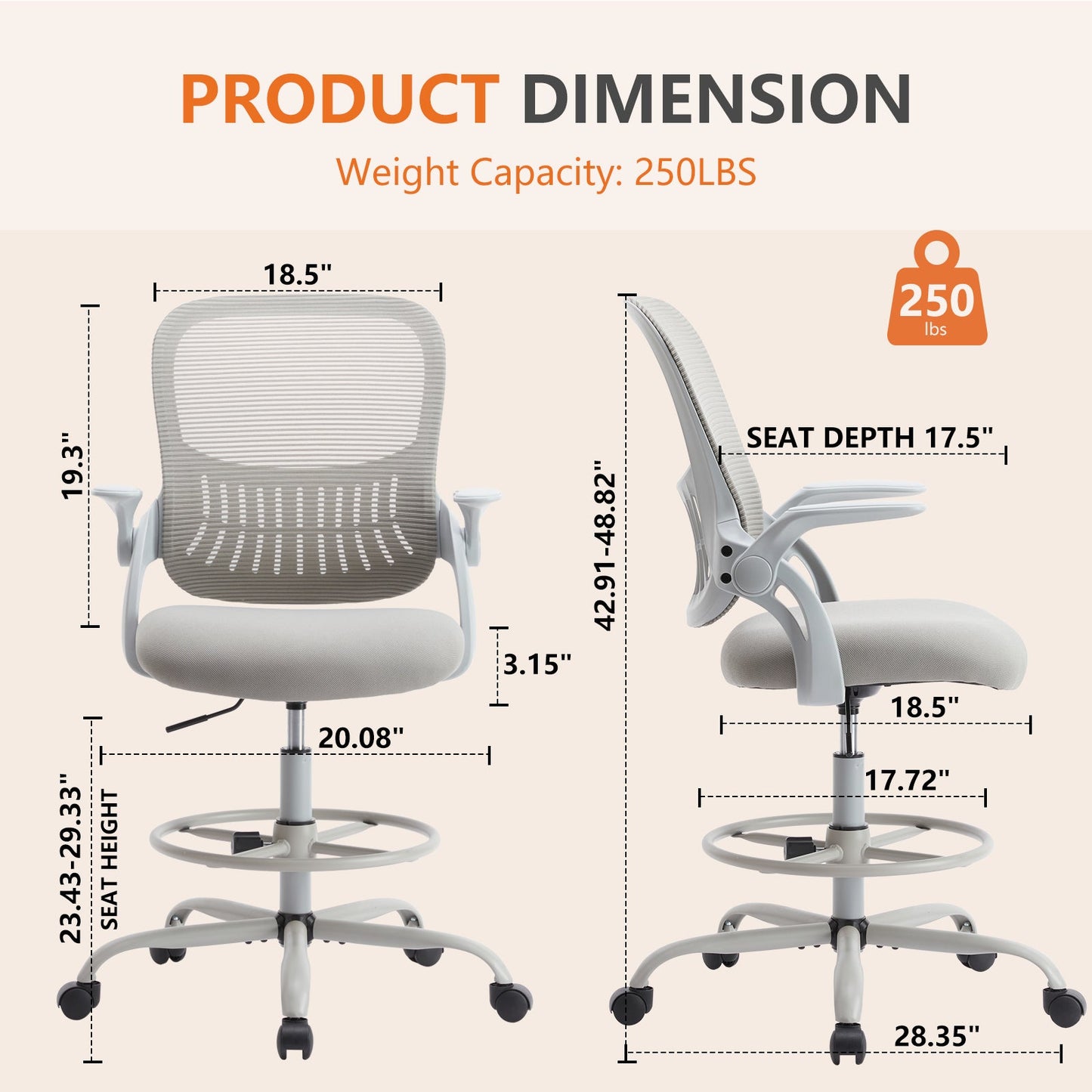 ProDraft Office Chair - Home Harmony