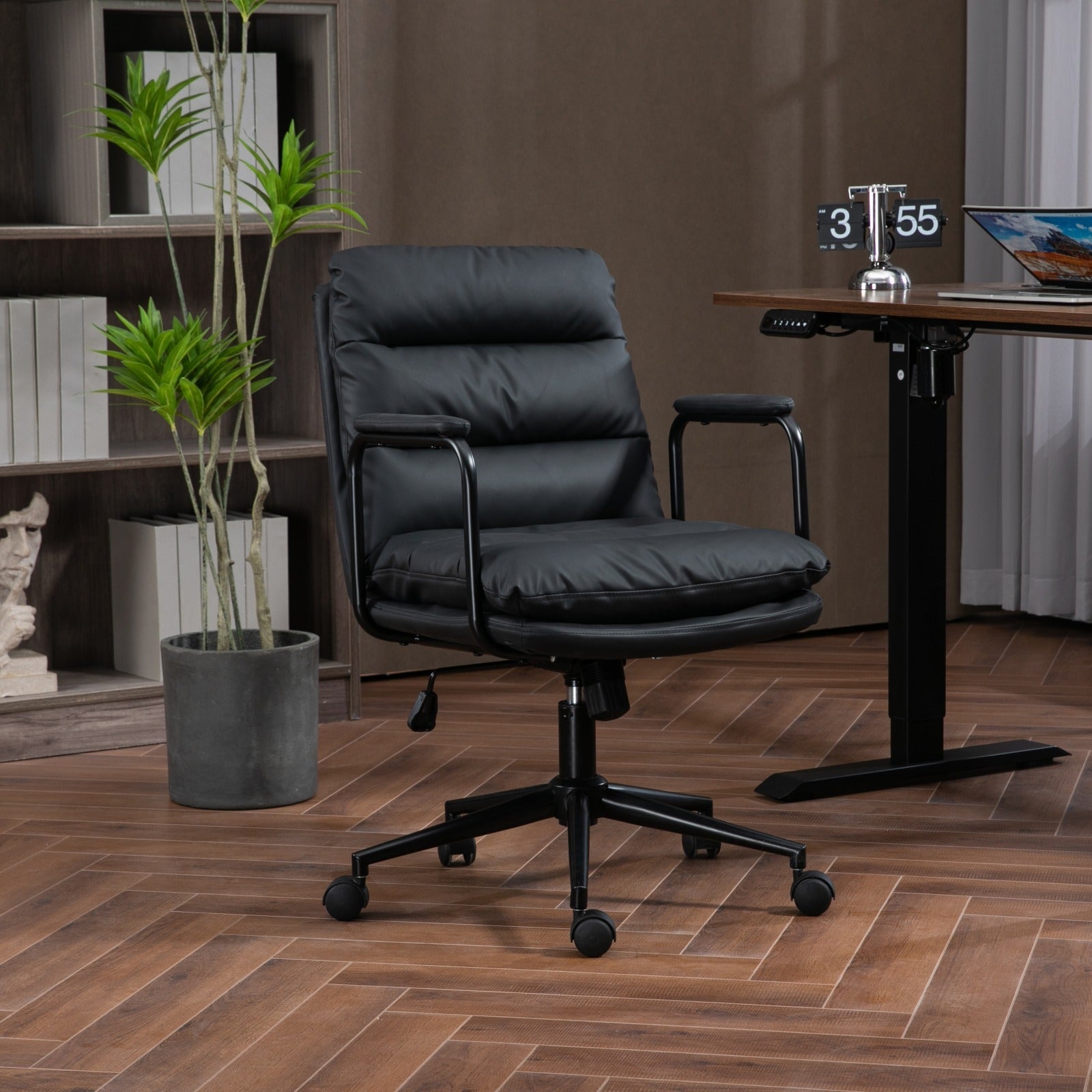 RollingSwivel Office Chair - Home Harmony