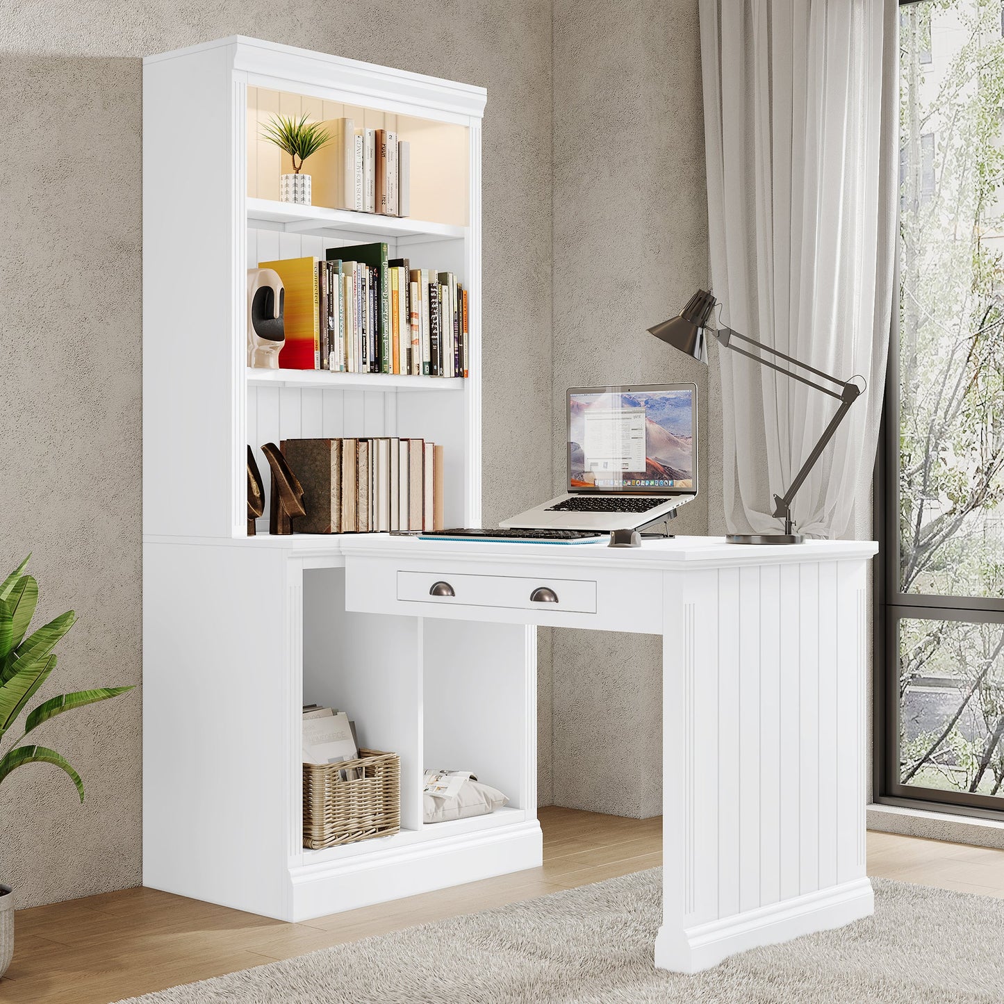 ScriptStack Shelf Desk - Home Harmony