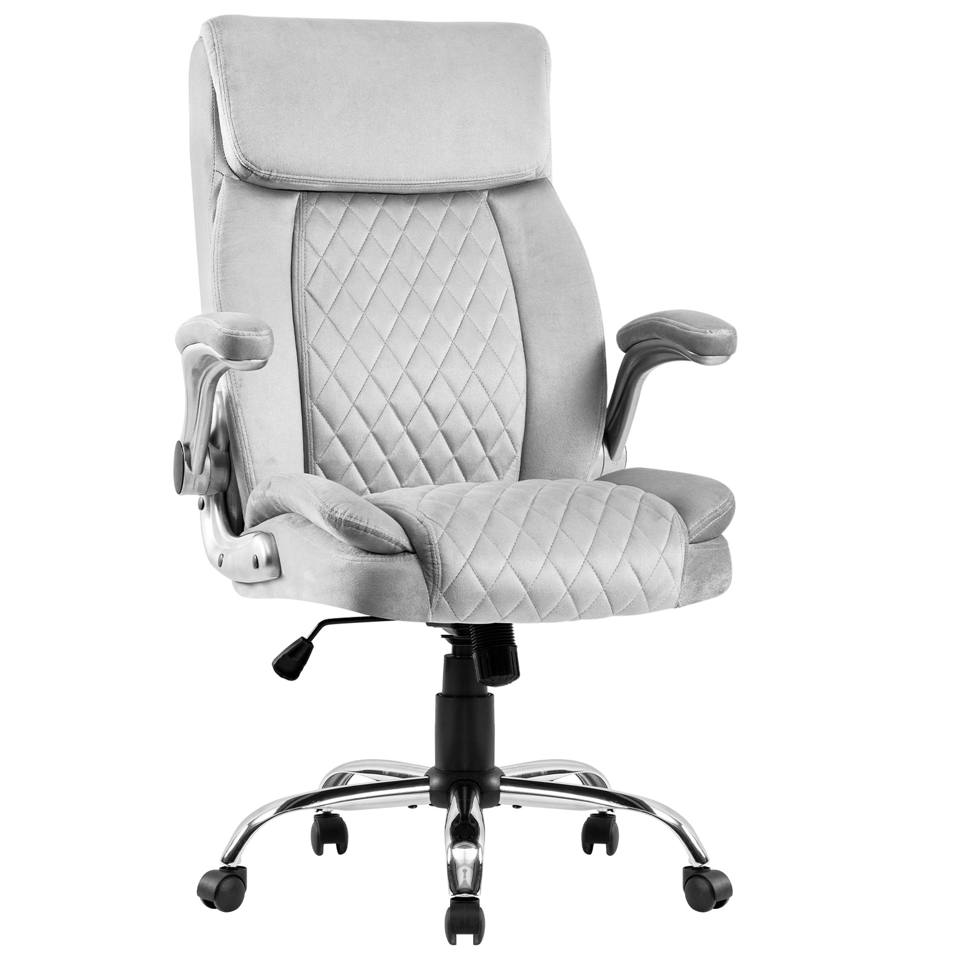 Specialist VelvetSwivel Office Chair - Home Harmony