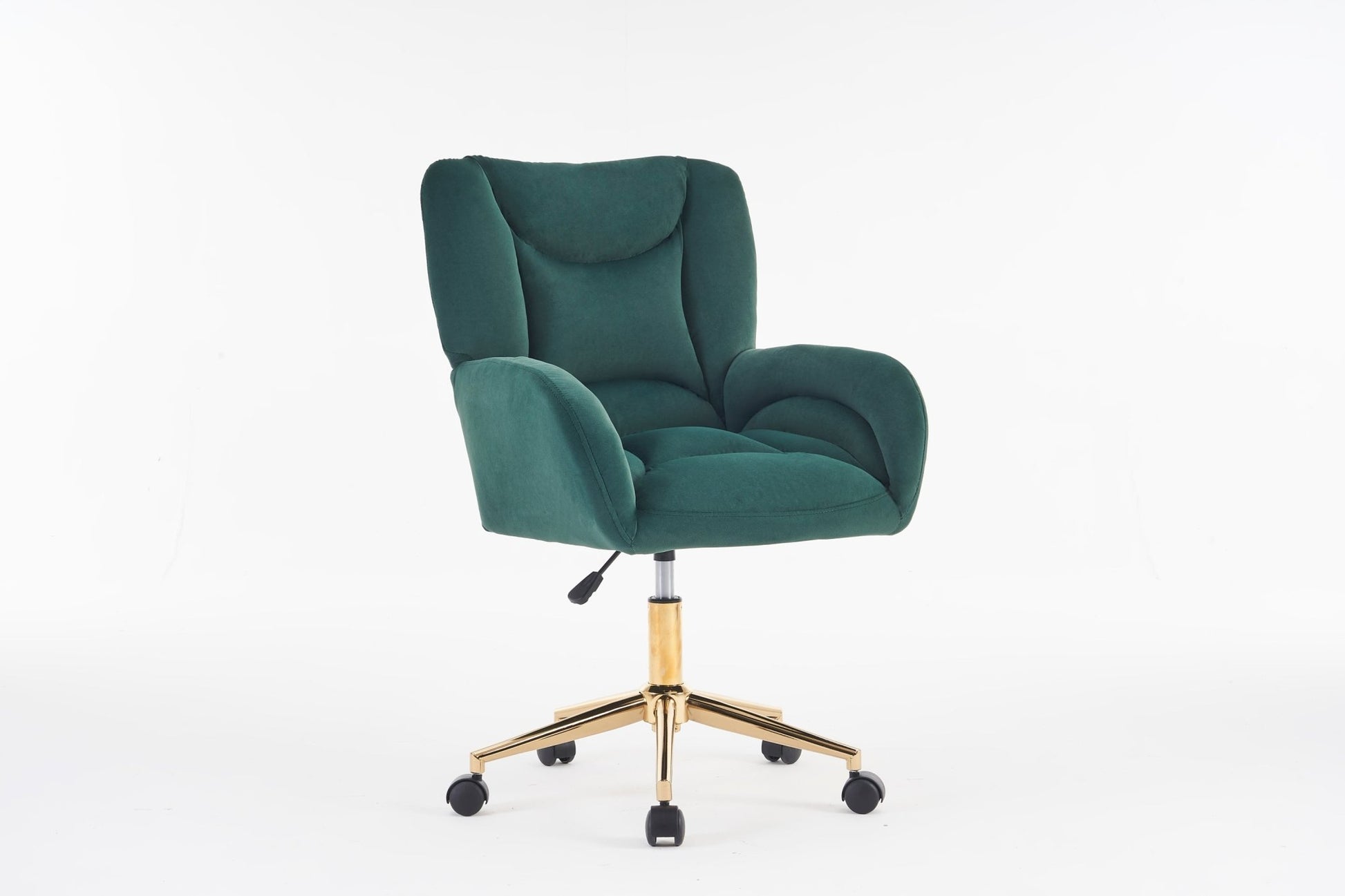 Velvet Swivel Office Chair - Home Harmony