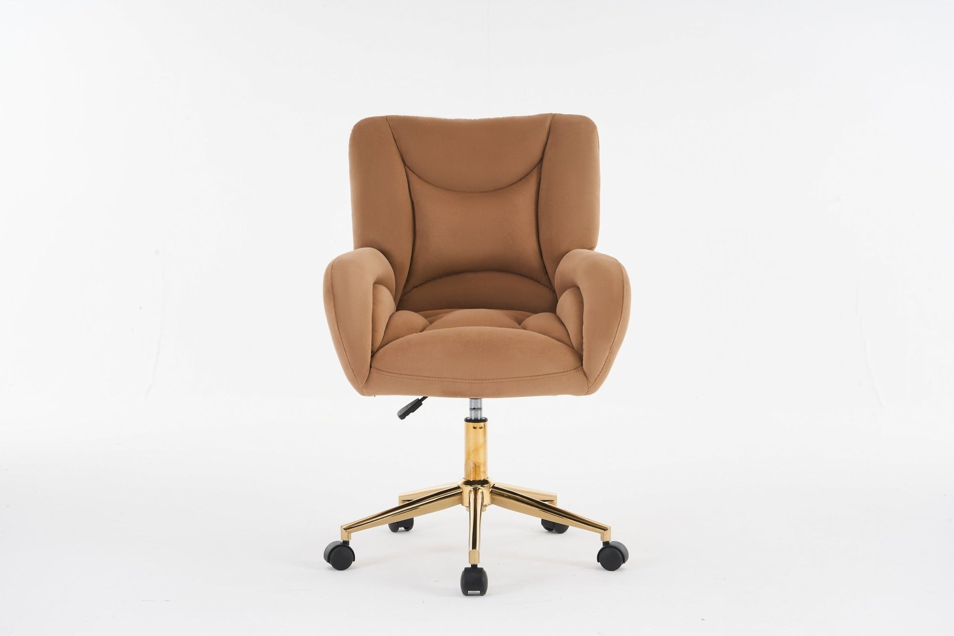 Velvet Swivel Office Chair - Home Harmony